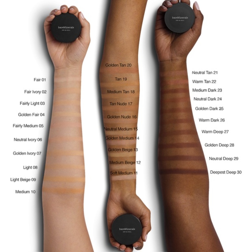 bareMinerals Foundation, Original, Medium Beige C25, Broad Spectrum SPF 15 - Picture 6 of 11